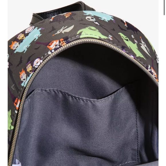 NWT Hot Topic The Nightmare Before Christmas Characters Mini Backpack - Picture 13 of 13